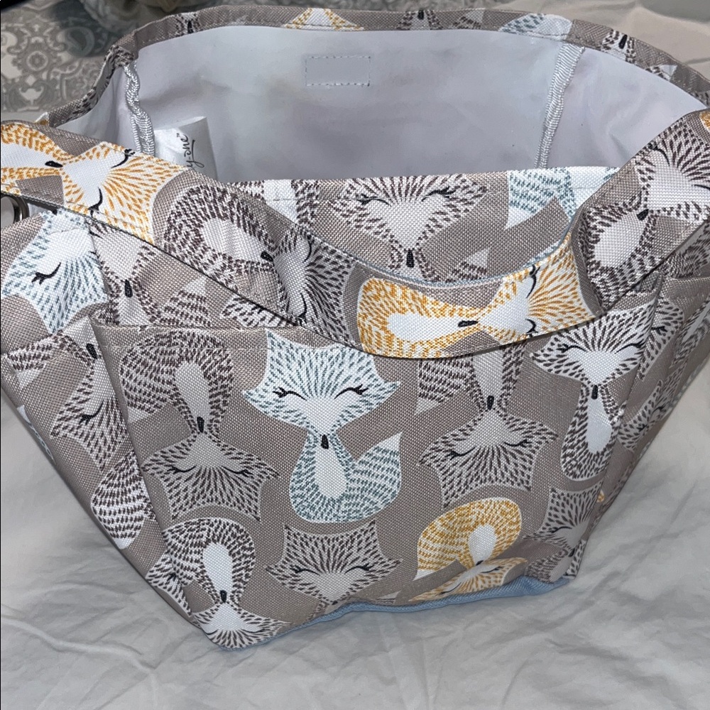 Stylish Fox Print Tote Bag
